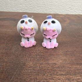 Hatchimals Flocked Mini Figures Mixed Lot Of 12 Colleggtibles Some Duplicates