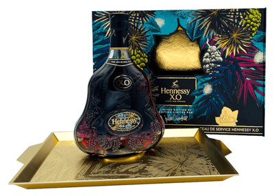 (360,6 /l) Hennessy XO Service Tray Edition Cognac 40% 0,7l Flasche