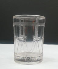Drum, Bryce, Higbee,  Co, Glass, Child Toy, EAPG, late 1800's, USA, VgCd