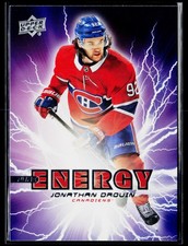 2019-20 Upper Deck #PE-43 Jonathan Drouin Pure Energy Montreal Canadiens