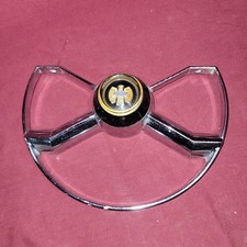 1949 - 1952 Chevrolet Butterfly Steering Wheel Horn Button German Helmet Bomba