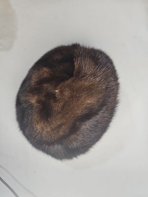 Vintage Fur Hat by Kaufman New York Cloche Women display picture 2