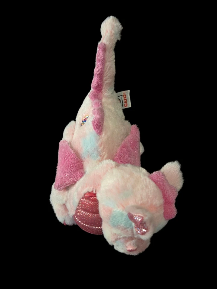 Ganz Webkinz Whimsy Dragon HM156 Plush No Code Retired Pink - Image 2 of 4