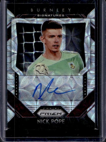 2020-21 Panini Prizm Premier League Nick Pope Signatures Choice Auto #S-NP