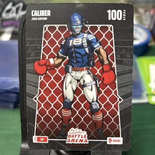 2026 Bo Jackson Battle Arena Caliber Caleb Williams BRAWL Card 207