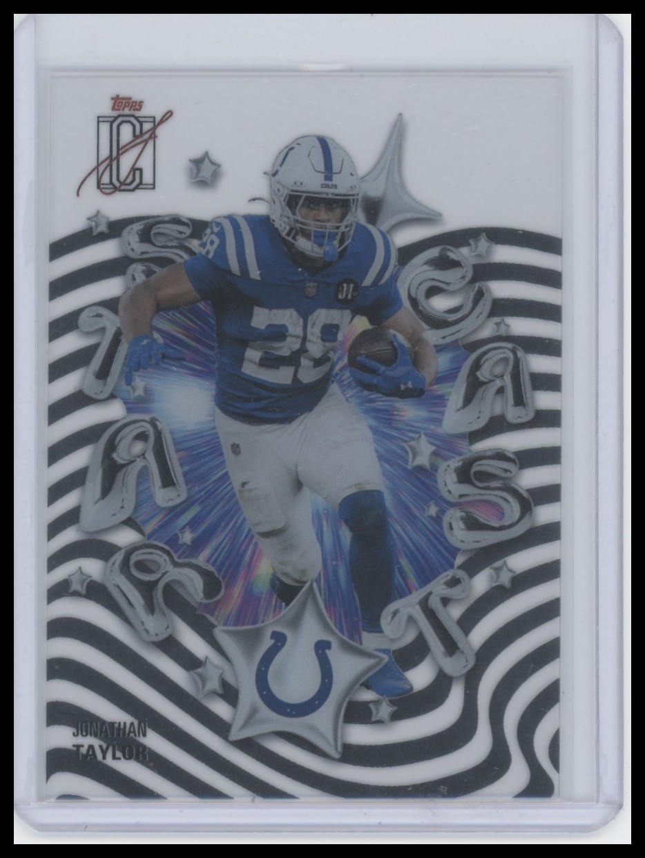 2025 Topps Signature Class #SC-18 Jonathan Taylor Star Cast