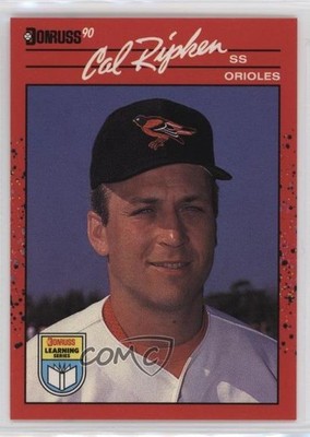 1990 Donruss Learning Series Cal Ripken Jr #19 HOF 0k0o