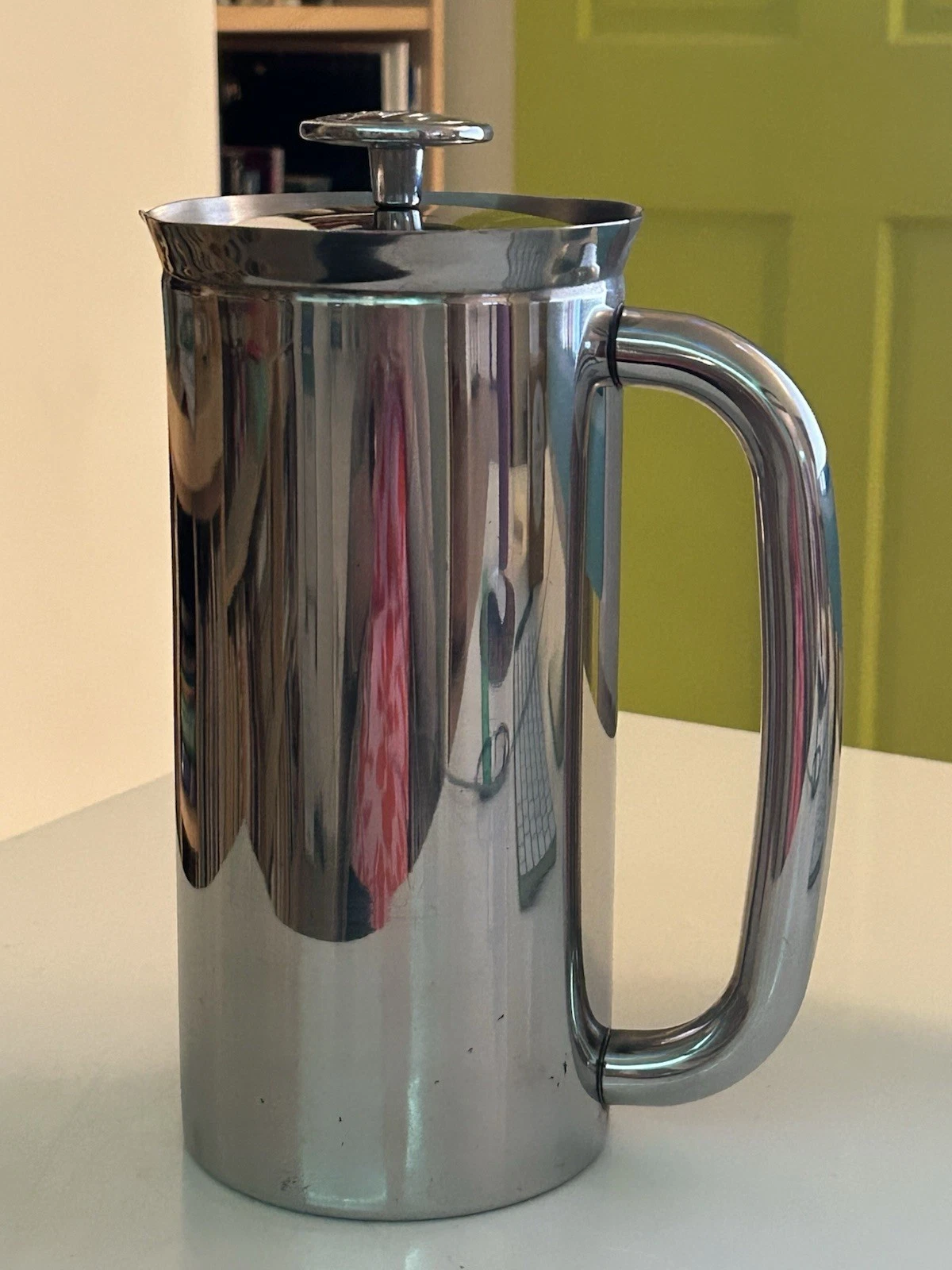 Vintage Espro French Press Stainless Steel Coffee Maker 32oz 9"