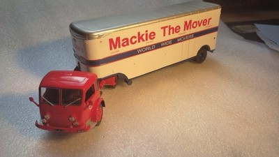 Saviem + Ackermann-Auflieger Sattelzug 1:43 Hachette 'Mackie The Mover'  Altaya