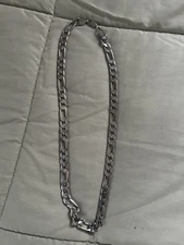 24 Inch Thick Chain Necklace Pre-Owned (unsure of material)
