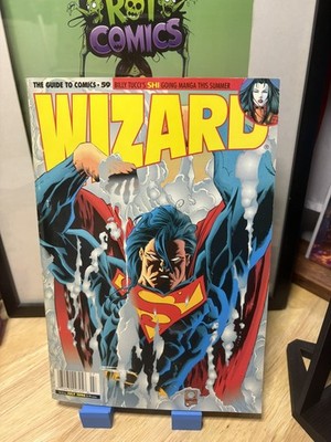 Wizard Comics Guide #59 July 1996 Superman Spawn Frank Miller The Crow Nexus