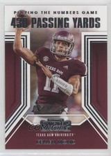 2021 Panini Contenders Draft Picks Playing the Numbers Game Kellen Mond #18 0nr3