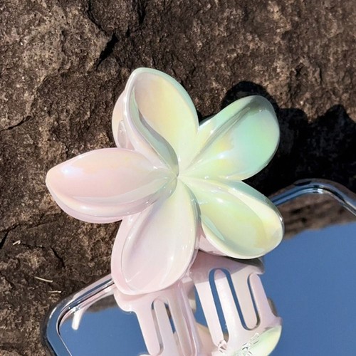Leaf Girl's Hair Clip Gradient Color Headwear New Headdress Hair Accessories - Picture 8 of 21