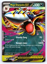 Mega Sharpedo ex #61 Prices | Pokemon Phantasmal Flames | Pokemon