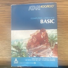 Atari 400/800 BASIC Computing Language Cartridge CXL4002 CX4002