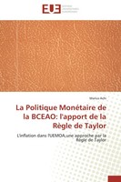 Marius Achi | La Politique MonéTaire De La Bceao: L'apport De La RèGle De Taylor