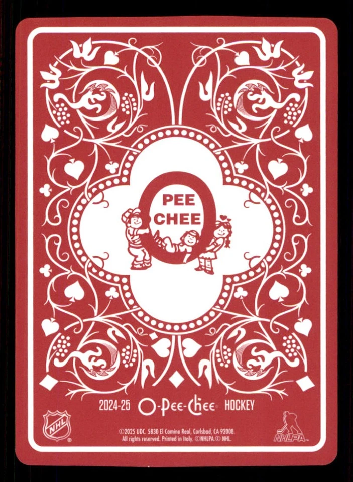 2024-25 O-Pee-Chee Playing Cards #9SPADES Aleksander Barkov - Image 2 of 2