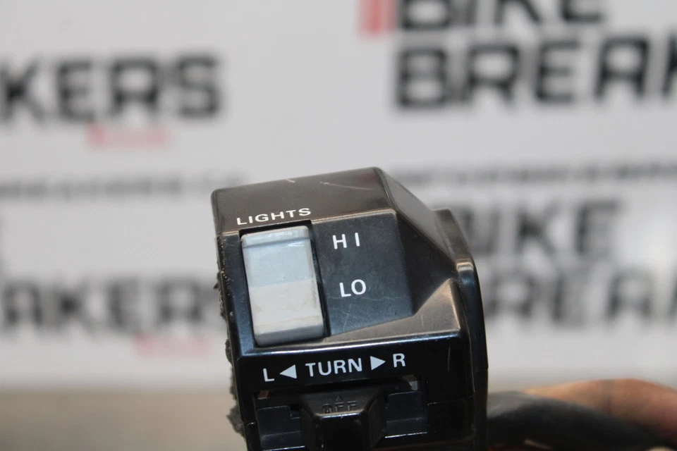 93-07 YAMAHA VMAX 1200 LEFT CLIP ON HANDLE HORN SIGNALS SWITCH SWITCHES BB197 - Image 3 of 4