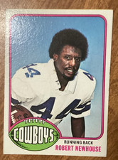 1976 Topps Robert Newhouse Rookie card. rookie card picture