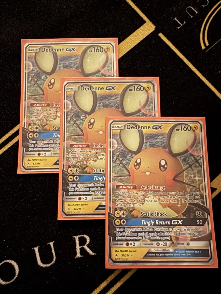 Dedenne GX 175/173 Sm12a: Tag Team GX: Tag All Stars - огромный