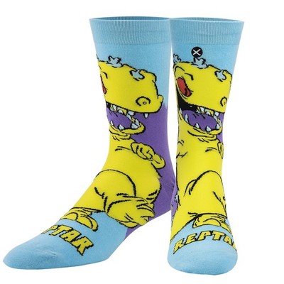 Odd Sox Reptar Funny Novelty Socks Adult Medium
