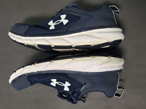 Under Armour Charged Assert Running Shoes 3024857-400 Men's Blue Size 10 - Picture 10 of 20