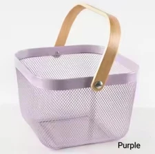 Modern Touch Decorative Mesh Design Basket  Lightweight, Eco-Friendly,