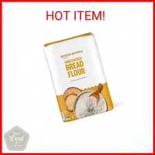 Amazon Grocery, Enriched Bread Flour, Unbleached, 5 Lb (Previously Amazon Fresh,