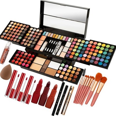 MISS ROSE M 187 Colors Professional Makeup Palette - All-in-One Kit 007 Set 