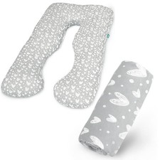 Pregnancy Pillow Cover U-Shaped ONLY Pillowcase , Super Soft Replacement Cov...
