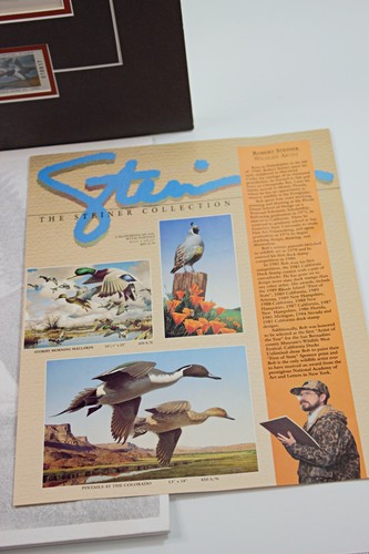 1989 First of State Rhode Island Duck Stamp by Robert Steiner Medallion Edition - Picture 10 of 12