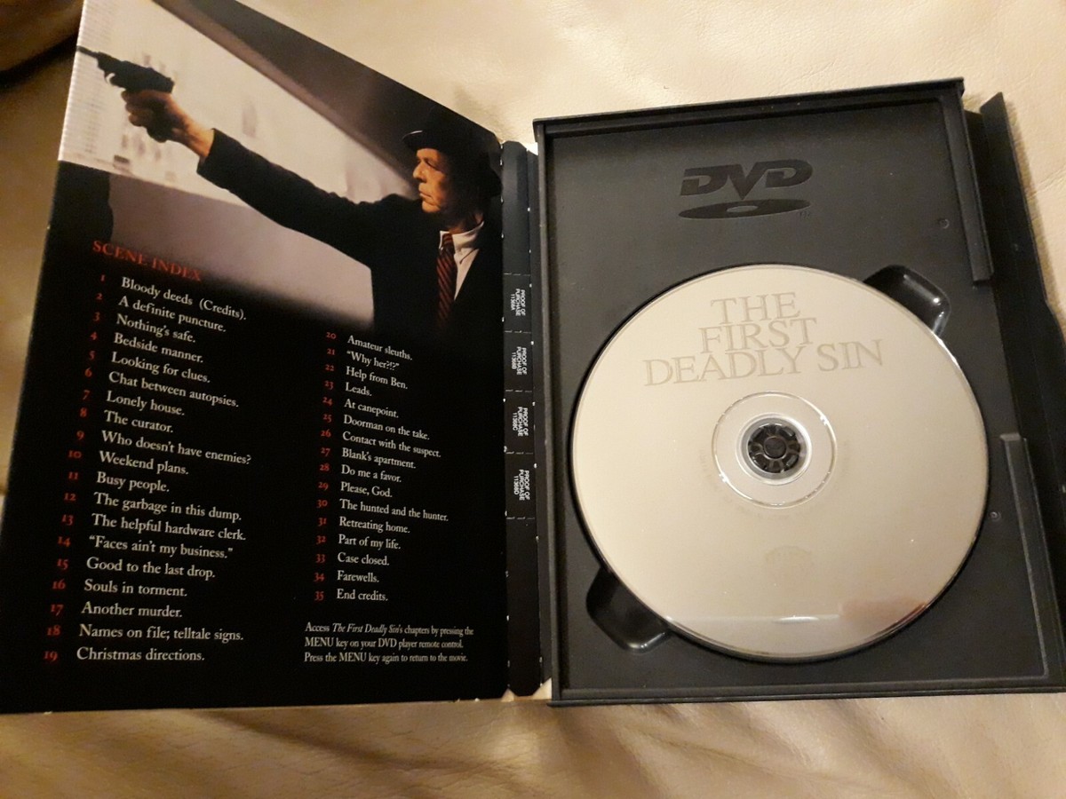 The First Deadly Sin DVD MOVIE 1980 1ST Frank Sinatra, Faye