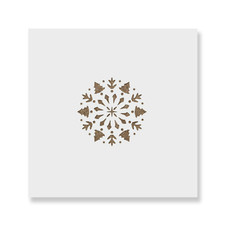 Pine Tree Christmas Ornament Stencil - Durable  Reusable Mylar Stencils