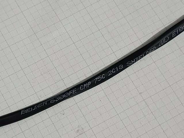 Câble Blindé 2 X 0.25mm² Audio, Noir - Elcom Electronique Pau