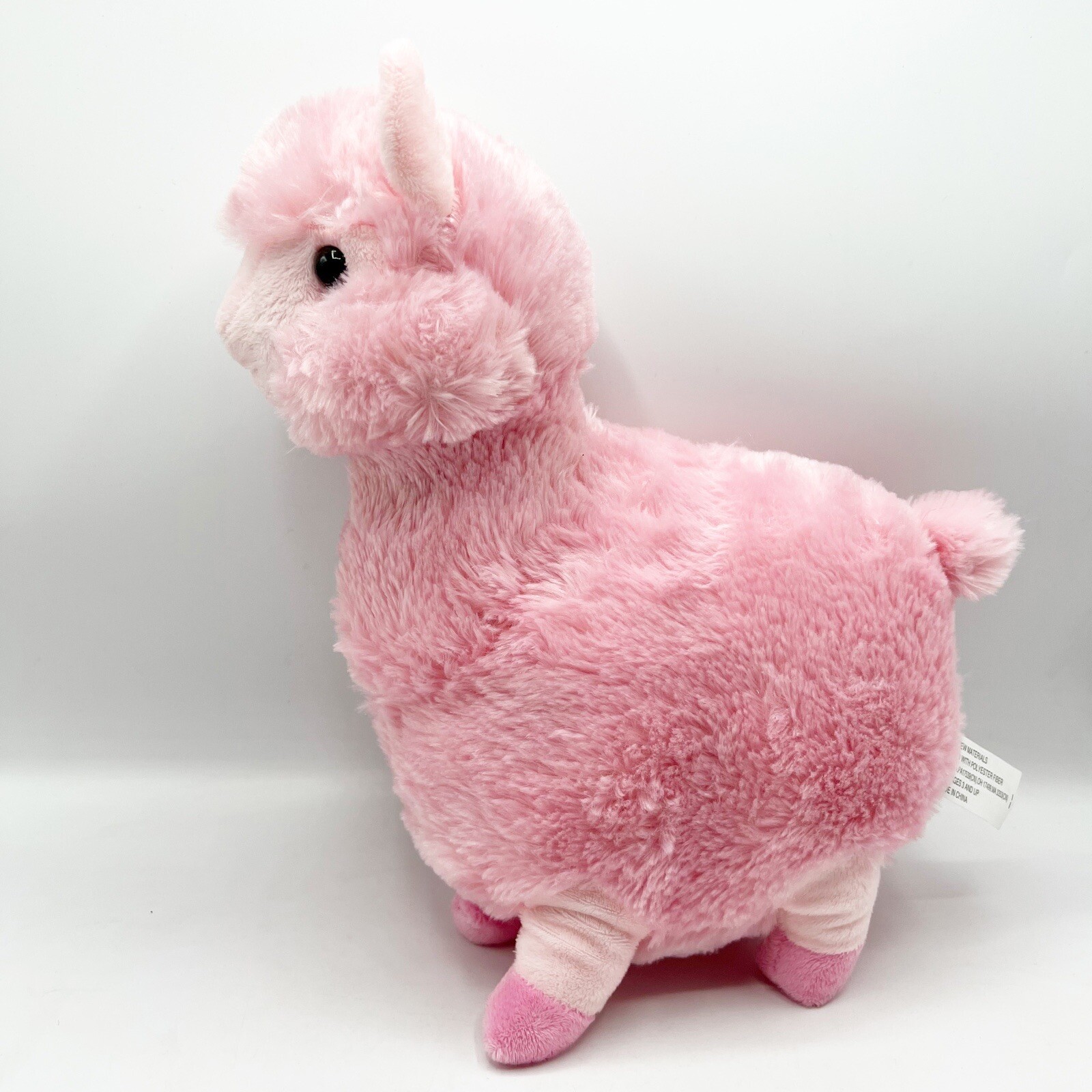 alpaca plush pink