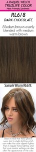 Raquel Welch Wig Always Hairuwear Long Layered RL6/8 Dark Chocolate