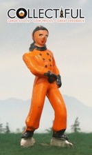 BARCLAY VINTAGE LEAD FIGURE - B176 628 - BOY SKATER - CHRISTMAS - WINTER   606