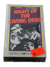 Night of the Living Dead Betamax Video Tape George Romero Crown Movie SEALED