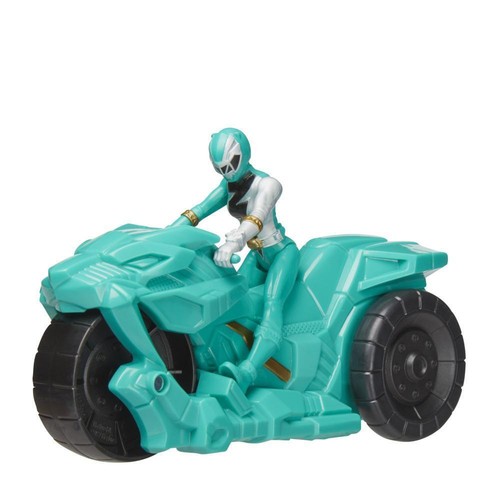NEW HASBRO POWER RANGERS DINO FURY SABERTOOTH BATTLE RIDER GREEN RANGER F4214 - Picture 4 of 8