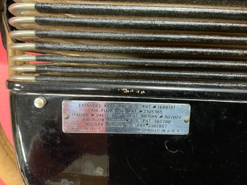 Vintage Accordion Made By Excelsior - Picture 9 of 17