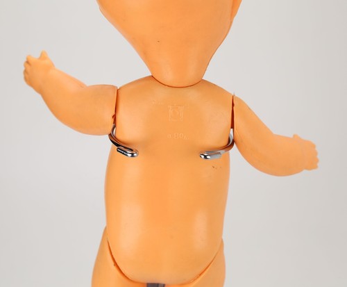 Vintage plastic baby doll USSR Soviet signed toy factory 12'' - Picture 12 of 16