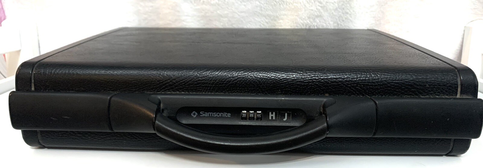 Briefcase Samsonite Quantum Focus jet black, combination option