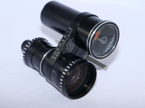 Zoomar Variofocal 1"-3" 16mm Movie Lens with Side Finder. NO lens mount. AS-IS! - Picture 6 of 23