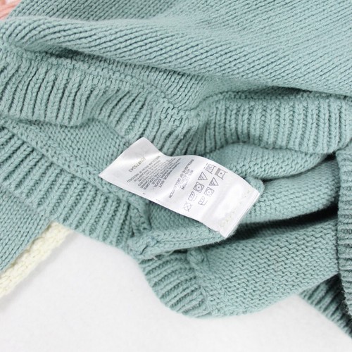 Cynthia Rowley Youth Girls Unicorn Sweater XS (4) Blue Pink Ivory Cotton Blend - Picture 7 of 7