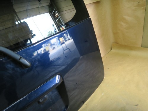 04-06 TOYOTA SCION XB REAR TRUNK LID LIFT GATE TAILGATE W/ GLASS BLUE OEM - Picture 10 of 17