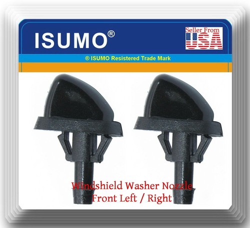 Set of 2 Windshield Washer Nozzle Front Fits: Grand Vitara Swift SX-4 2005-2015 - Picture 2 of 2