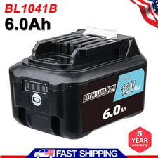 12V 6000mAh Battery For Makita BL1041B BL1040 BL1021 BL1020B BL1015 CXT Li-Ion