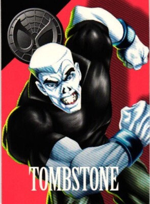 TOMBSTONE #19 BASE 1996 Marvel Vision Embossed Collectible Card