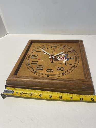 Yankee Wood Quartz Clown Clock 1983 - Picture 7 of 8