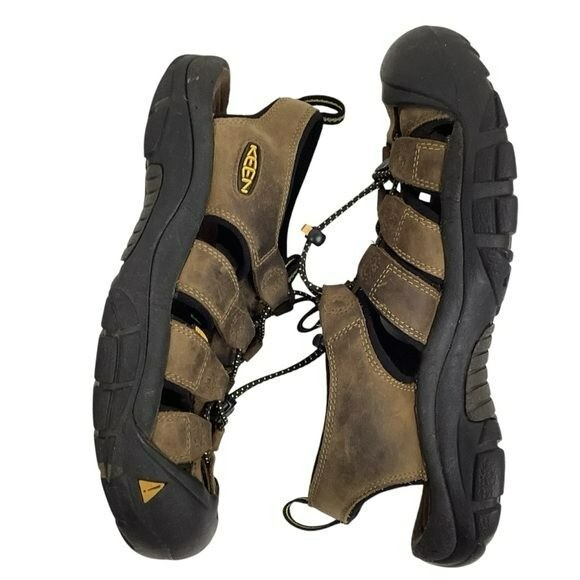 Keen Newport sandalo uomo 7 5 H2 pelle sandali impermeabili marrone